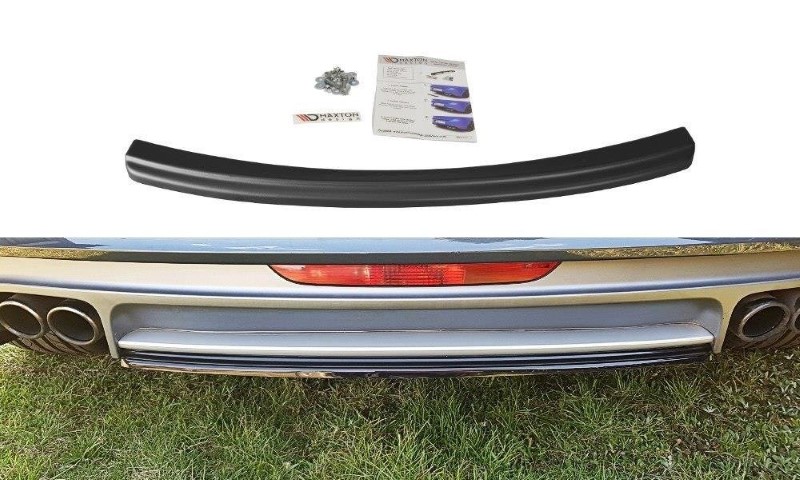 Centraal Achter Spoiler Audi TT S 8J Glanzend Zwart