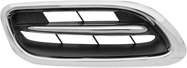 Grill rechts MICRA 00-02 Chroom/ZWART