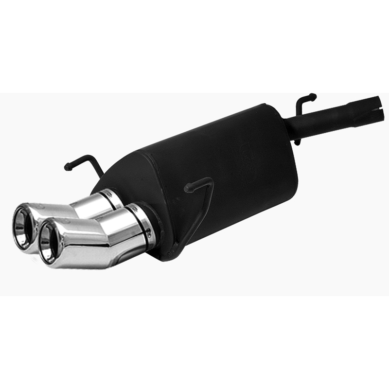 Sport exhaust  Opel Corsa C HB 1.0i 12V 44kW/1.2i 16V 59kW/1.4i 16V 66kW/1.3 CDTi 51kW/1.7 Di 48/55kW/1.7 CDTi 74kW/1.8i GSi 92kW 2001-2006 2x 80mm