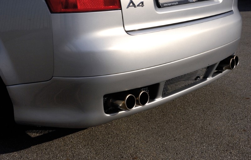 Achteraanzet Audi A4 8E Sedan Rieger