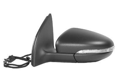 spiegel, elektr verstelb, verwarmd, links VW Golf 6, 2008-2012