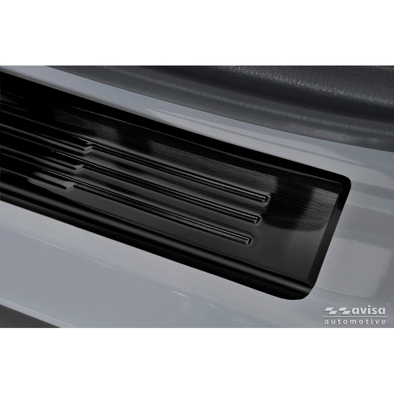 Avisa Zwart RVS Instaplijsten  Mazda CX-5 III 2025- - 'Lines' - 4-delig
