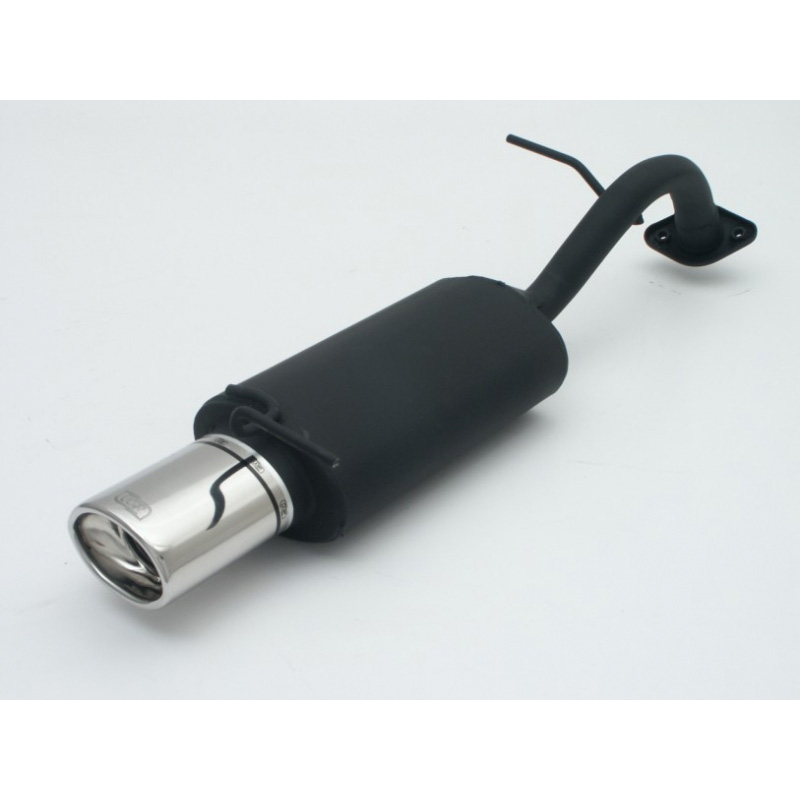 Sport exhaust  Toyota Yaris II HB 1.3i 74kW 2005-2011 120x80mm