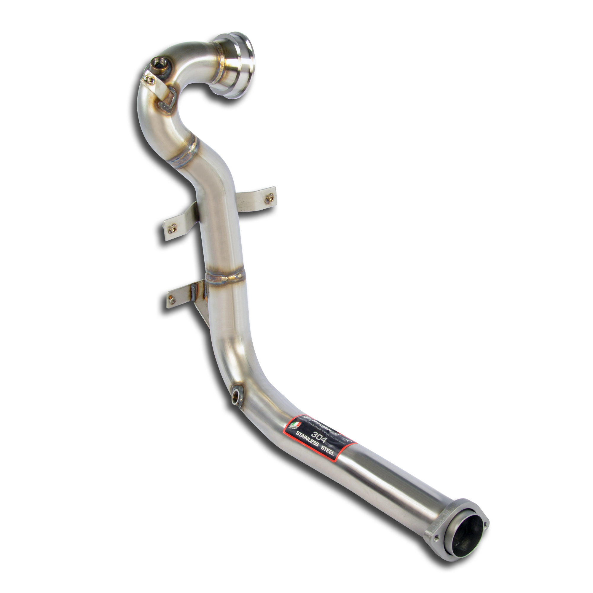 695 ABARTH 1.4T "Edizione Maserati" (180 Hp) "Monotubo" 2012 Turbo downpipe kit (Replaces catalytic