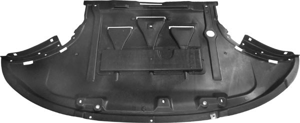 MOTORAFDEKKING Audi A6 4F 04-10 VOOR