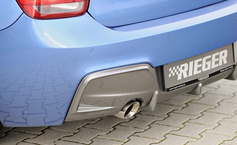 Achterdiffuser BMW 1 serie Rieger