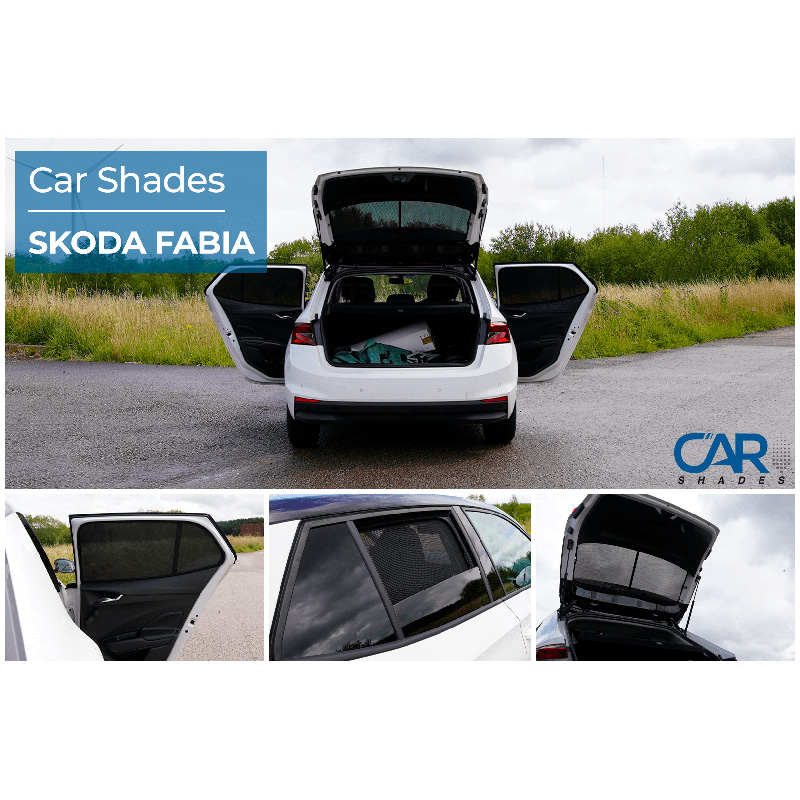 Set Car Shades  Skoda Fabia IV 2021- (4-pieces)