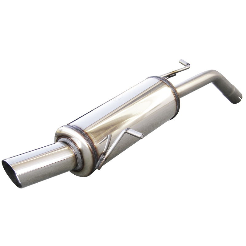 100% Inox Sport Exhaust  Peugeot 207CC 1.6 16v VTi (120HP) 2007- 90mm Rally