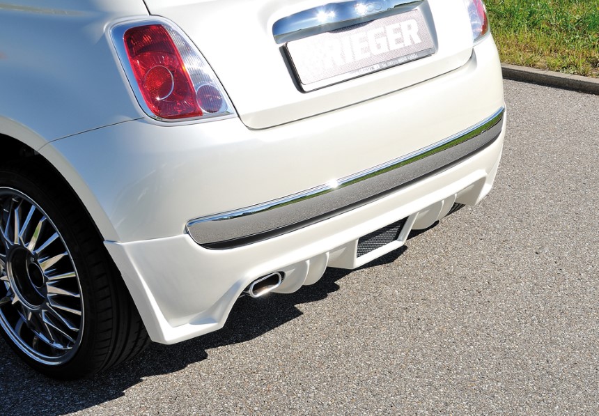 Diffuser Fiat 500 (312) uitlaat links Rieger