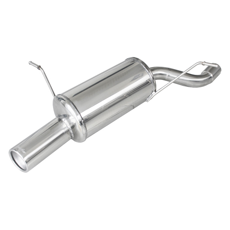 100% Inox Sport Exhaust  BMW 3-Series E46 318Ti Compact 143hp 2002-2005 1x80mm