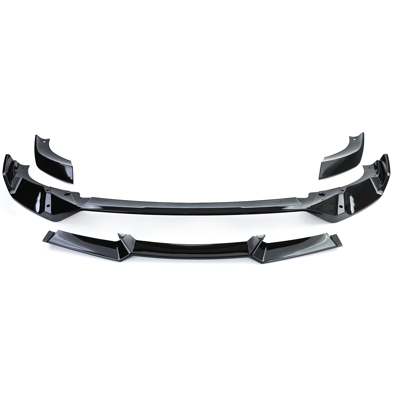 Voorspoiler BMW X3 G01 LCI M Pakket Glans Zwart