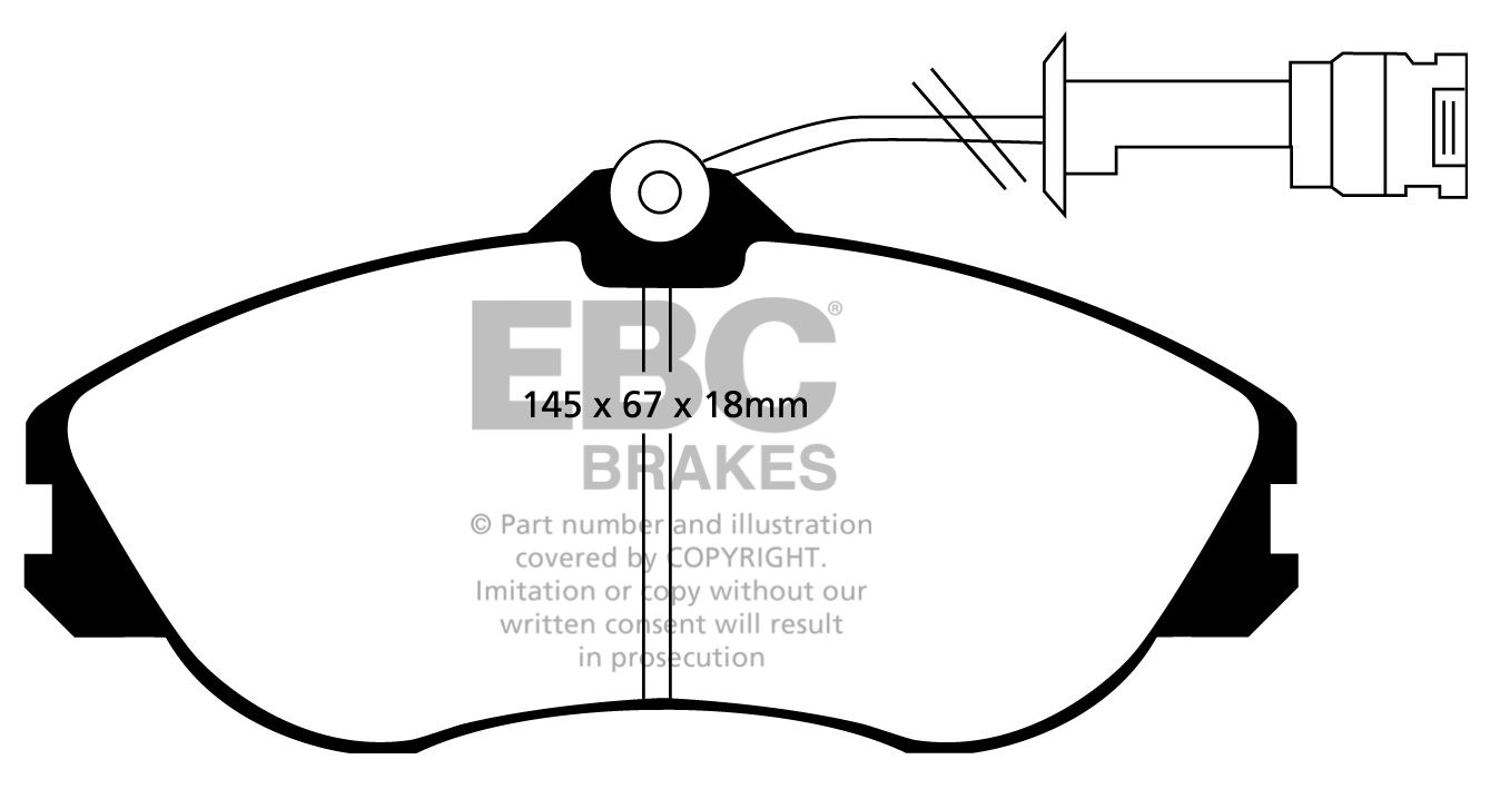 EBC Brakes AUDI S4 B5 2.2 Turbo (Girling Conversion) 91-94 Rembl