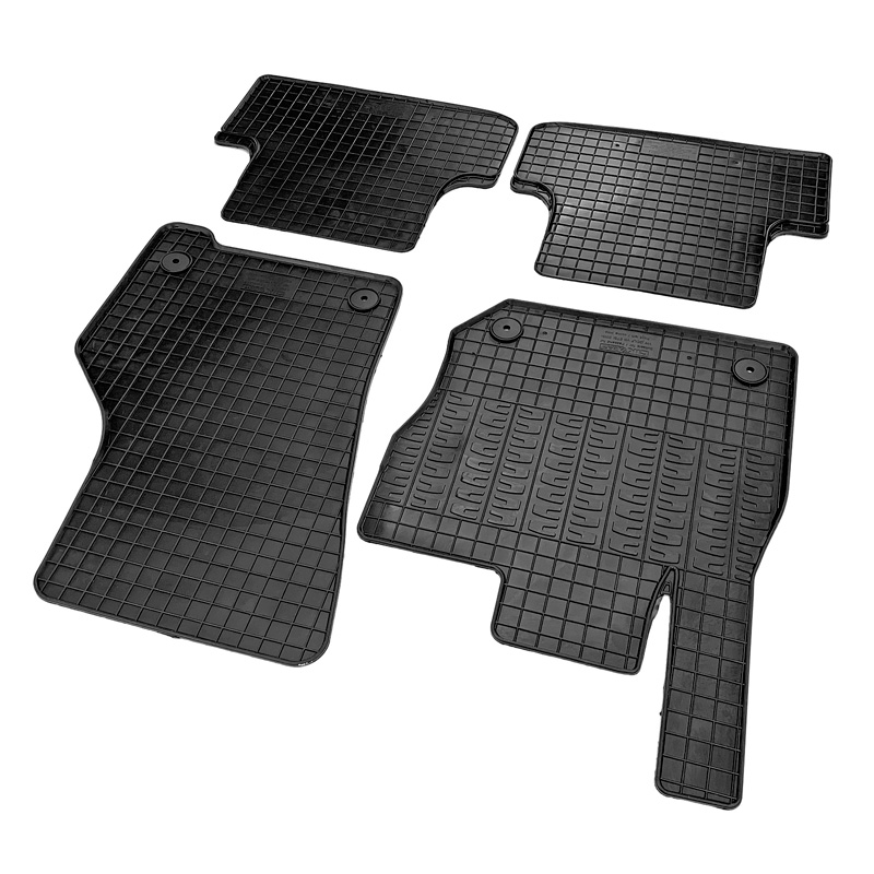 Rubber car mats set  Volkswagen Golf VIII eTSI HB 5-doors & Variant 2020- (4-pieces + fixing system)