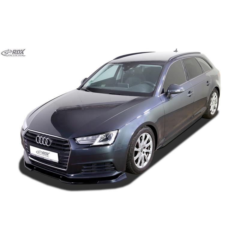Side skirts 'Slim'  Audi A4 B9 Sedan/Avant 2015-2019 & FL 2019- (ABS glossy black)