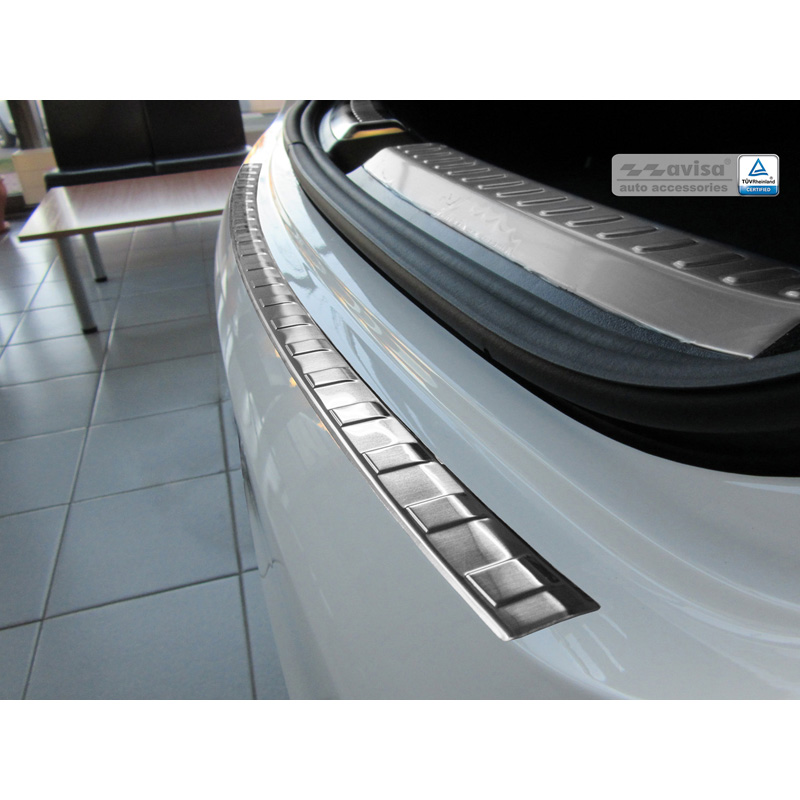 RVS Achterbumperprotector  Mercedes GLE Coupe 2015- 'Ribs'