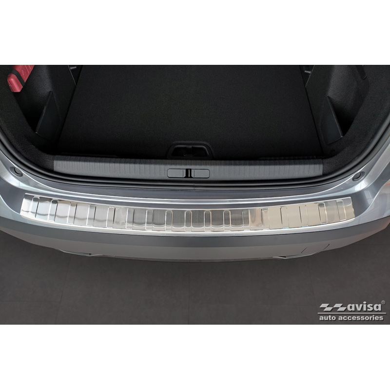 Stainless Steel Rear bumper protector  Citroën C4/e-C4 III 2020- 'Ribs'