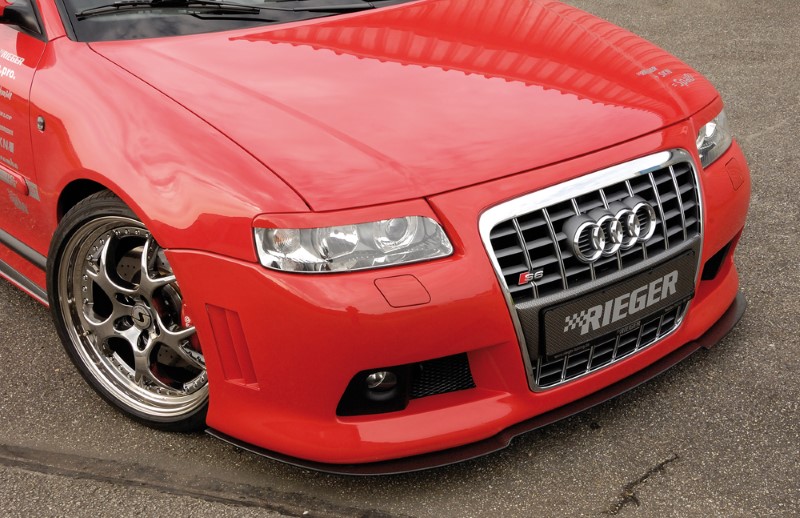 Spoilerzwaard voor Frontbumper Audi S3 ABS Rieger