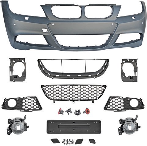 Voorbumper BMW E90 08-11 M-Look PDC