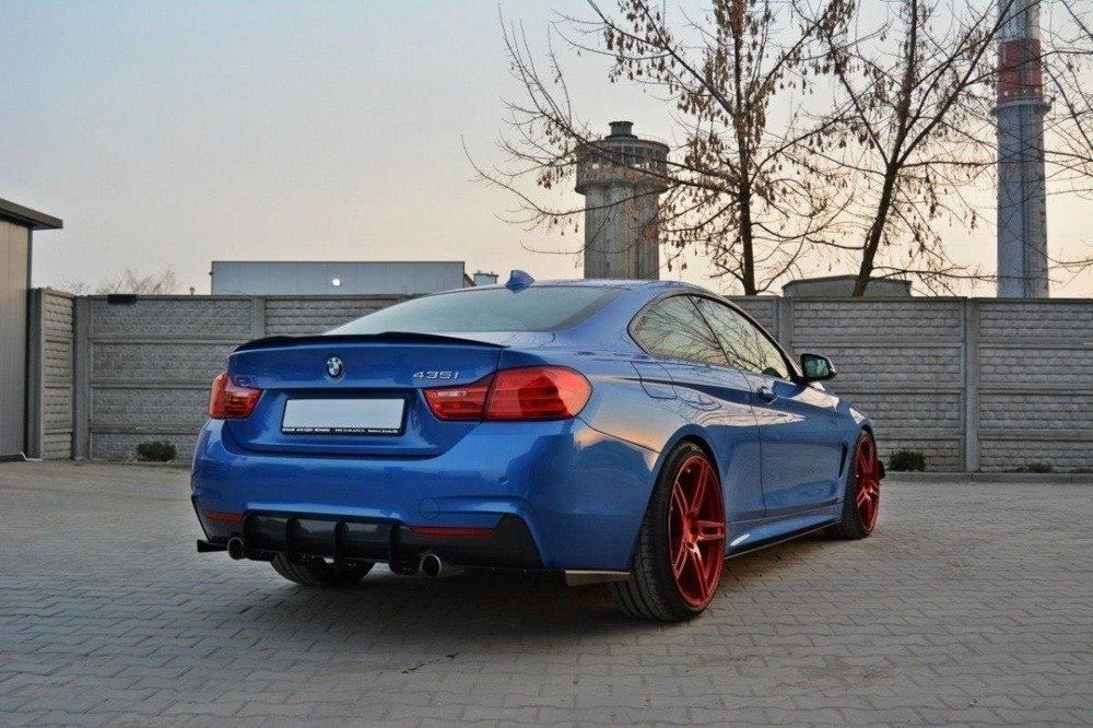 Achterspoiler Cap BMW 4 Serie F32 Gloss Black Maxton