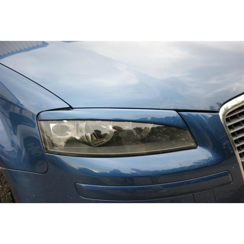Koplampspoilers  Audi A3 8P 3/5-deurs 2003-2008 (ABS)