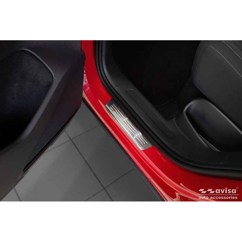 RVS Instaplijsten  Volkswagen Tiguan II 2016-2020 & FL 2020- incl. Allspace 2017-2020 & FL 2020-2024 - 'Lines' - 4-delig