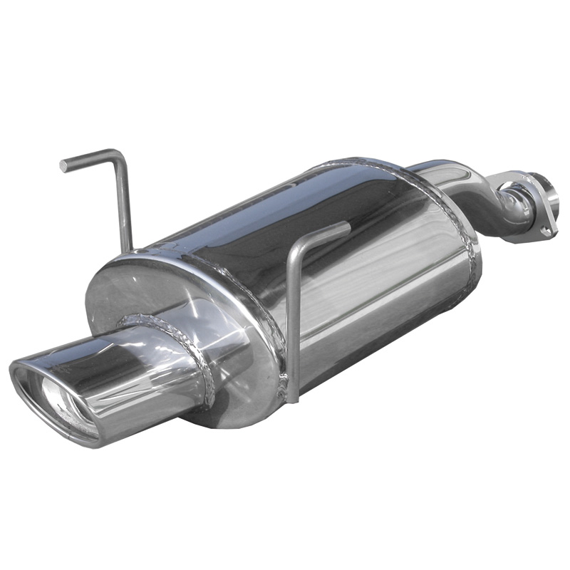 100% Inox Sport Exhaust  Honda Civic Type-R 2.0 2002- 120x80mm