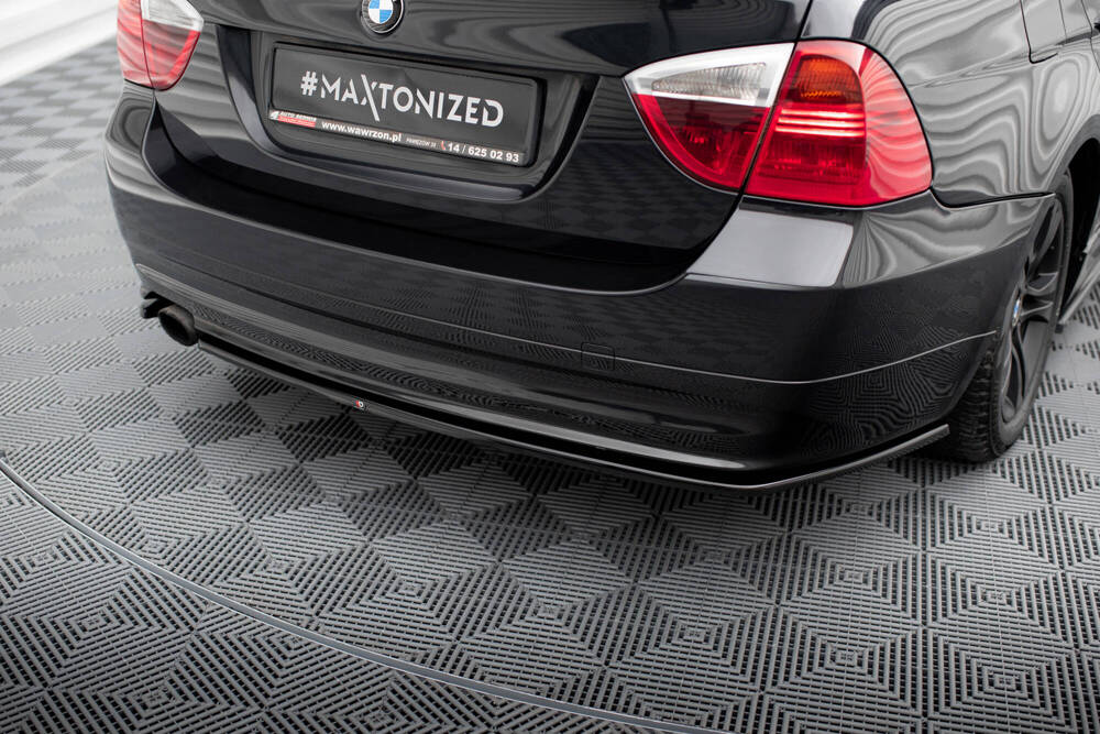 Diffuser BMW 3 Serie E91 Maxton Glans Zwart