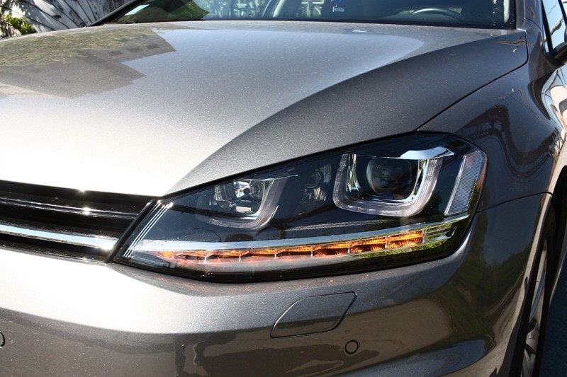 Headlights VW Golf VII LED Daytime Running Lights 12- R-Line Chrome (Dynamic)