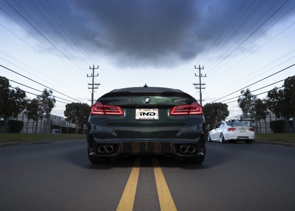 Einddemper BMW M5 Series Sedan Exhaust Systems Carbon