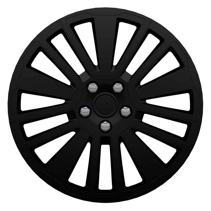 J-Tec 4-Delige Wieldoppenset Scuba SR 16-inch zwart