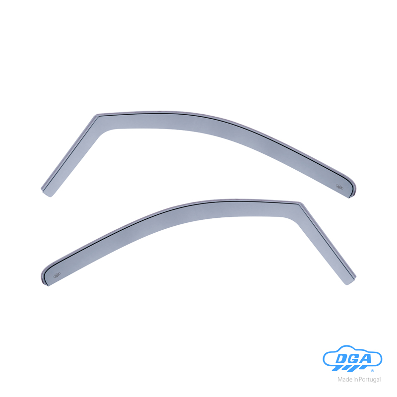 DGA Wind Deflectors  Citroën Jumpy/Dispatch/Spacetourer 2022- & Fiat Scudo/Ulysse III 2022- & Opel Vivaro C/Zafira Life 2019- & Peugeot Expert/Traveller 2016- & Toyota Pro-Ace/Pro-Ace Verso 2016- (2-pieces)