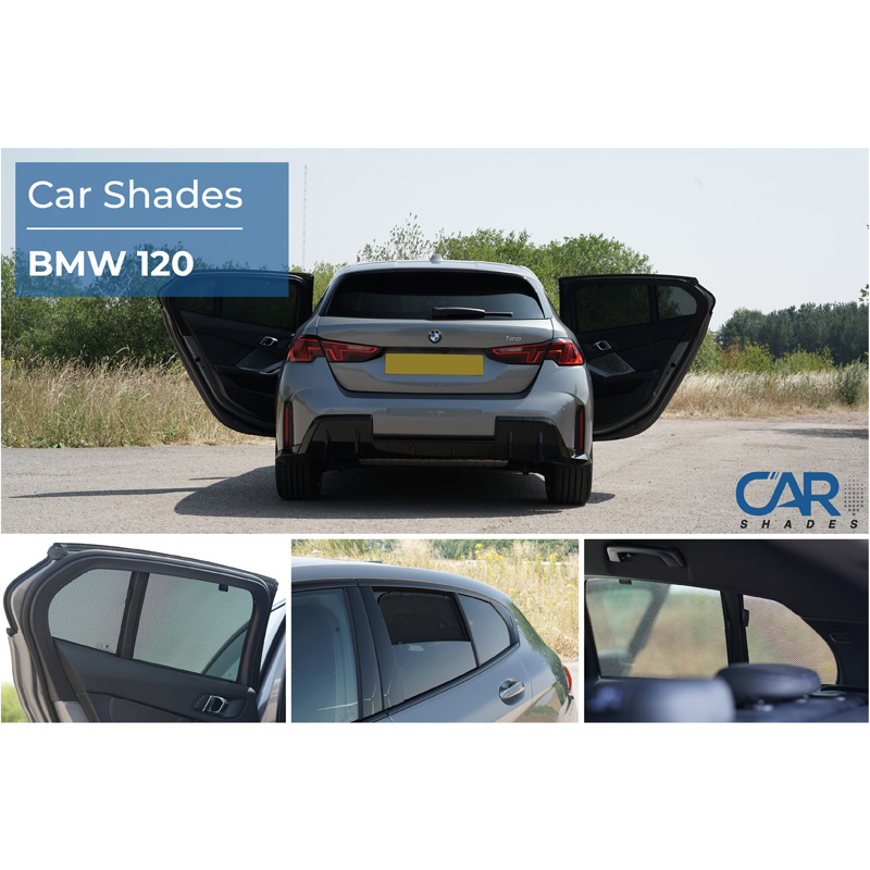 Satz Car Shades (Hintertüren) passend für BMW 1er F70 5-türer 2024- (4-teilig)