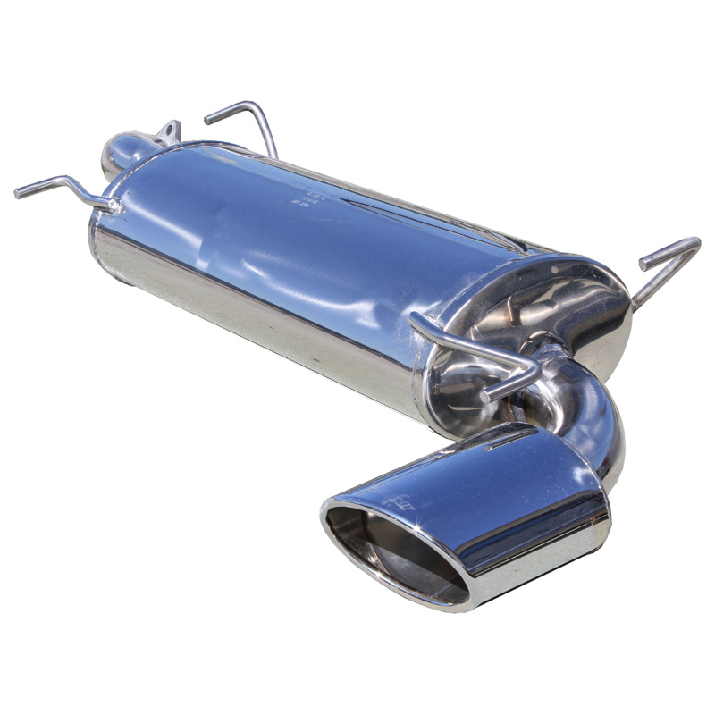 100% Inox Sport Exhaust  Subaru Impreza 2.5 WRX STi (300HP) 2008- 150x105mm (rechts)