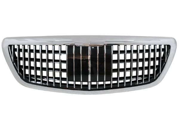 Grill Mercedes W222 Vertical Design Chroom