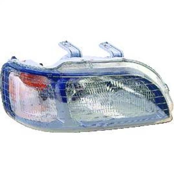Koplamp links CIVIC 95-02/97 ZWARTE REFLECTOR