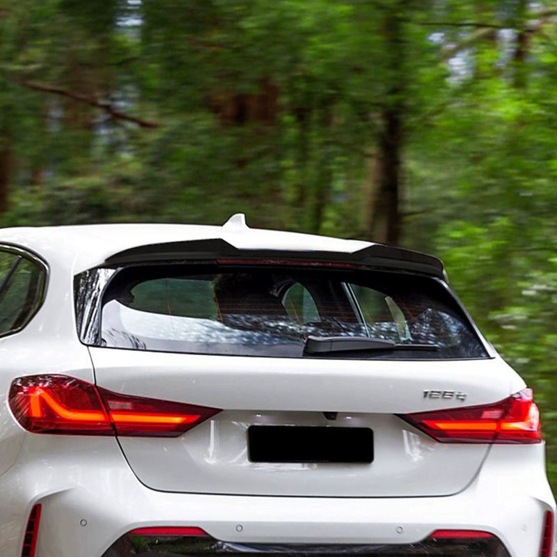 Roof spoiler (Spoiler Cap)  BMW 1-Series (F40) M-Sport/128ti/M135i 2019-2024 (ABS Glossy Black)