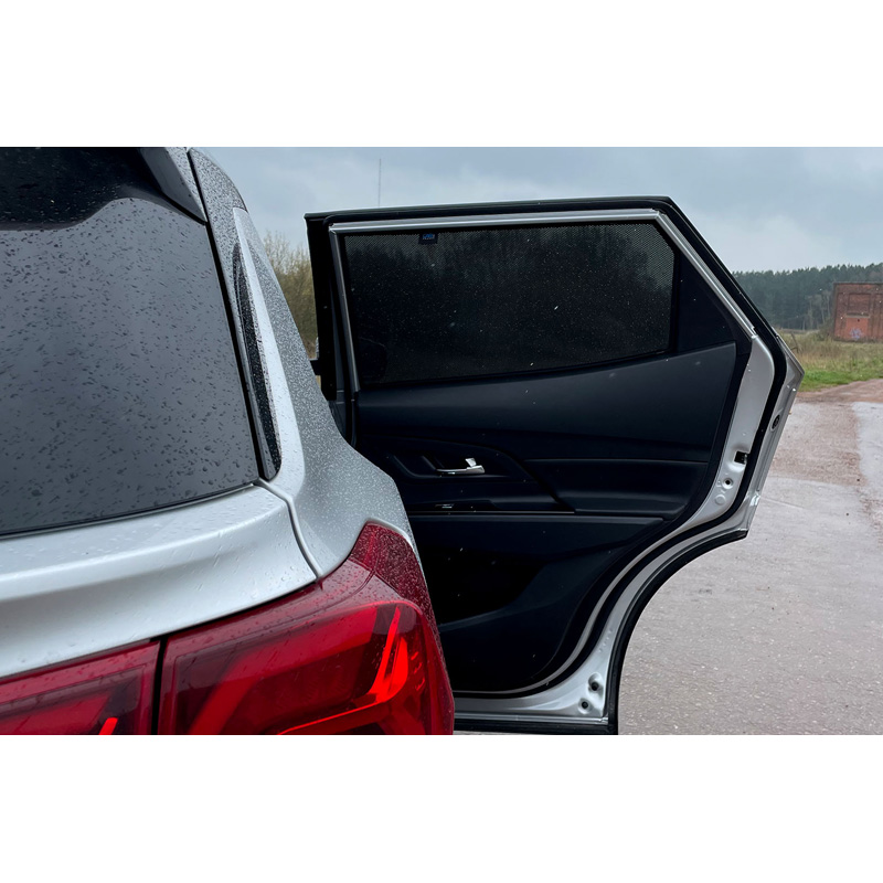 Set Car Shades (rear side doors)  SsangYong Korando 2019- (2-pieces)