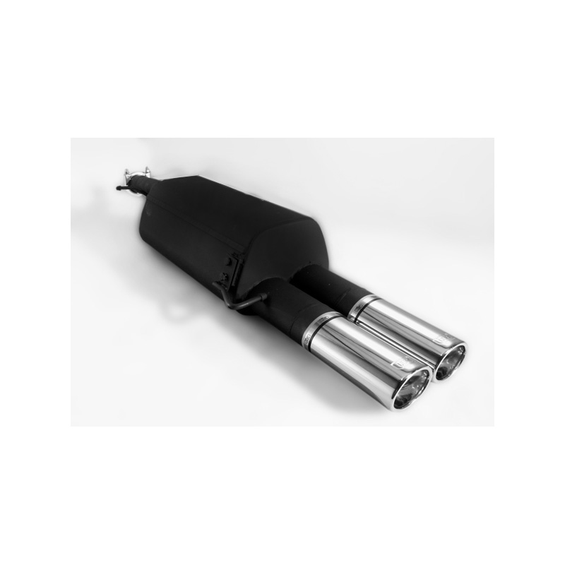 Sport exhaust  Volkswagen Passat 3B Sedan/Variant 1.6i 74kW/1.8i 20V 92kW/1.8T 110kW/1.9TDI 66/81/85/96kW 1996-2005 2x 95x65mm