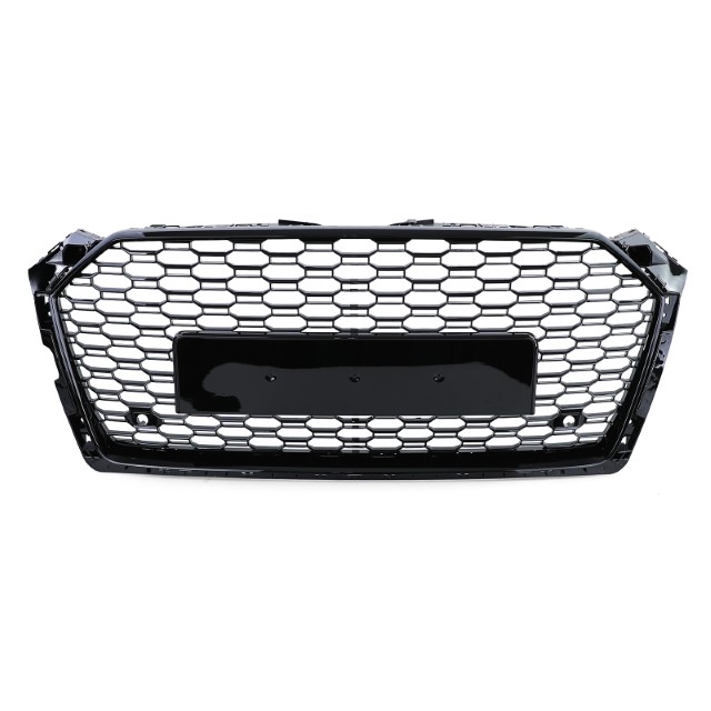 Grill Audi A5 F5 16-19 RS5 Look Glans Zwart
