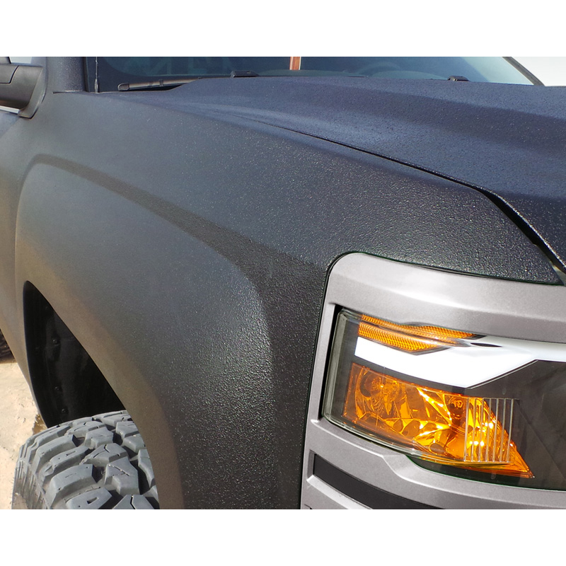 Foliatec Car Body Spray Film (Dip) - Hard Rock Liner Removeable Set - Black