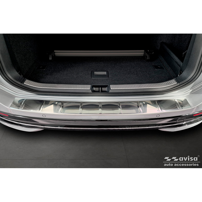Stainless Steel Rear bumper protector  Volkswagen Passat Variant (CJ5) 2023- 'Ribs'