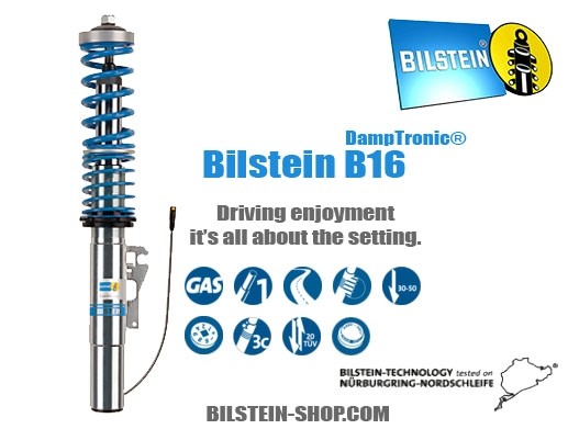Bilstein Porsche 911 (997) 3.8 Turbo S B16 Damptronic Schroefset