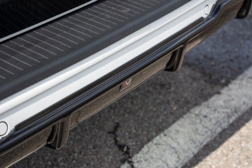 Achterbumper diffusor Volkswagen T6 Bus Glans Zwart