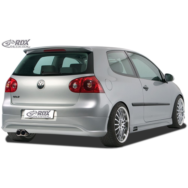 Rear bumper skirt  Volkswagen Golf V R32 Hatchback 3/5-doors 2003-2008 (exhaust left) excl. Variant/Plus (ABS)