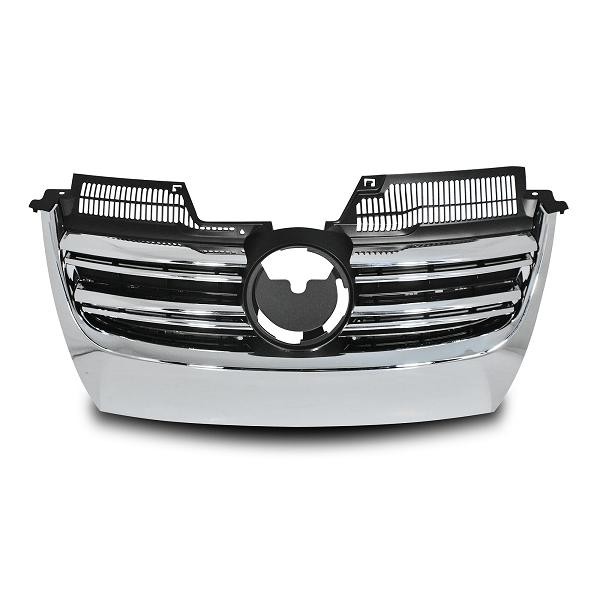Grill VW Golf V R Look Zwart/Chroom