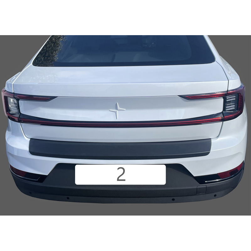 ABS Rear bumper protector  Polestar 2 2019- Black