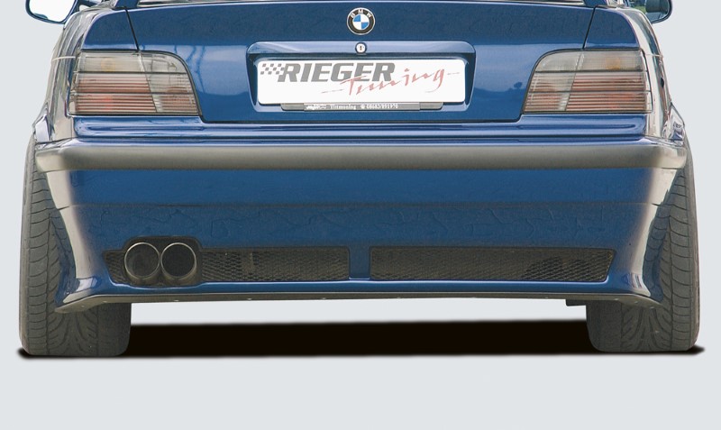 Achterbumper BMW E36 Niet compact Rieger(Zonder PDC)