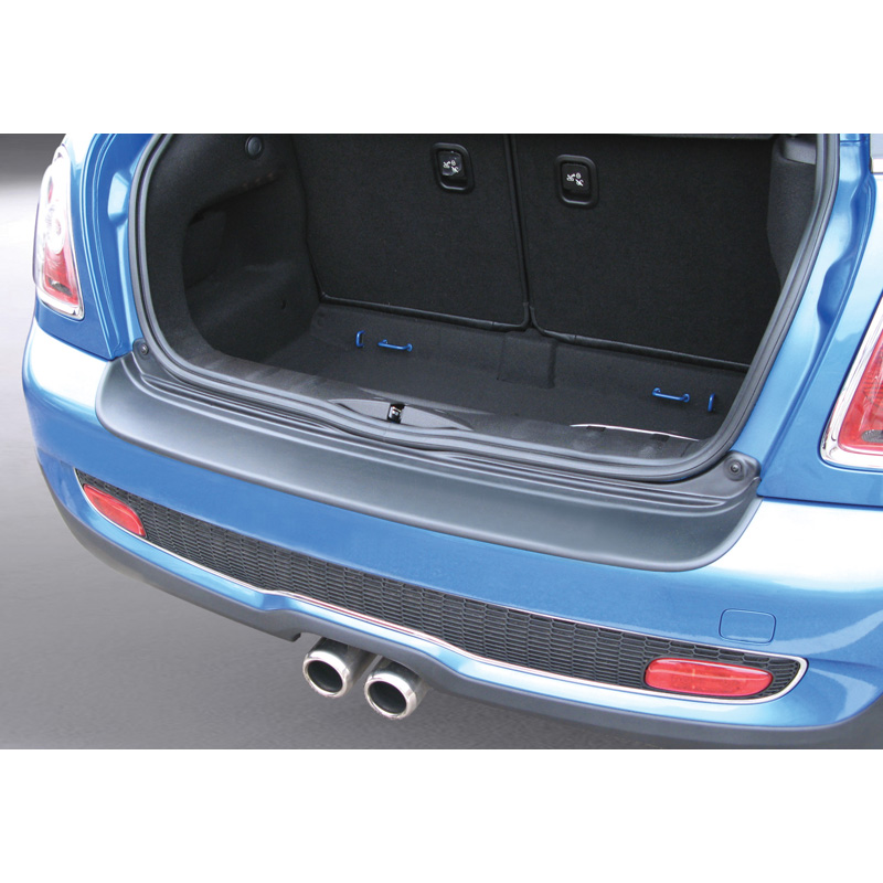 ABS Rear bumper protector  BMW Mini One/Cooper(incl S & JCW)/Cabrio/Coupé/Roadster 2006- Black