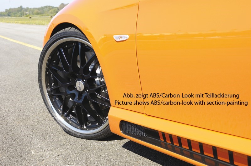 Zijskirts BMW E92 coupe ABS Carbon-look Rieger