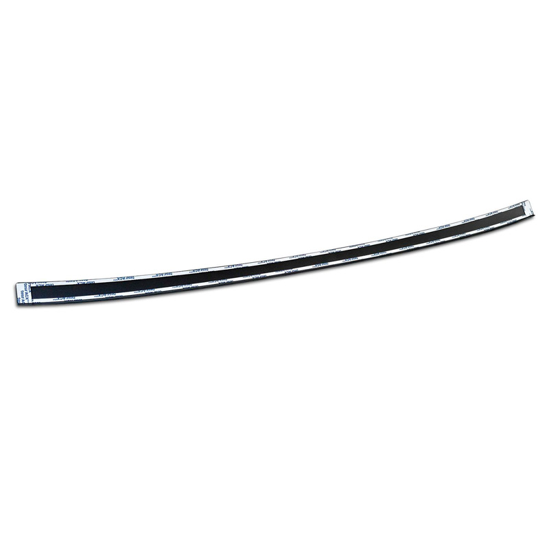 Avisa Matt Black Stainless Steel Rear bumper protector  Honda HR-V III 2021- 'Ribs'